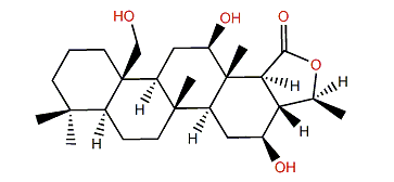 16,22-Dihydrohomoscalaralactone IIB